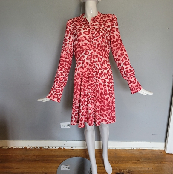 Kate Spade Panthera Shirtdress, BNWT, Size 10 - Picture 2 of 9